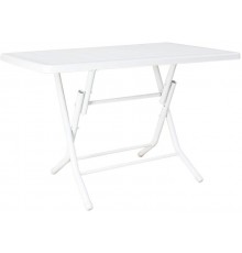 Стіл складаний Irak Plastik 70x115 білий