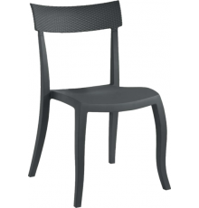 Стілець Papatya Hera-SP RATTAN антрацит