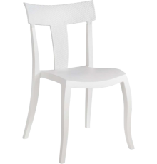 Стілець Papatya TORO-S RATTAN білий