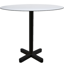 База стола Kross 82х82х73 см чорна Papatya