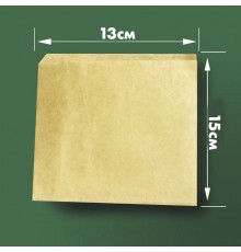 Куточок паперовий САШЕ крафт 15x13см
