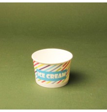 Креманка паперова 120мл кольорова Ice Cream