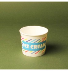Креманка паперова 286мл кольорова Ice Cream