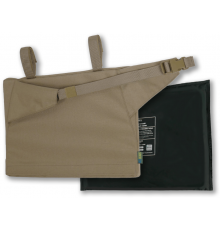 Каремат-сидушка Kiborg з балістичним пакетом 1 клас захисту Militex 20mm Cordura Coyote
