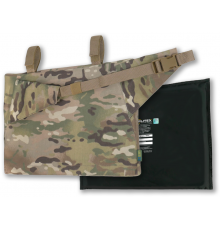 Каремат-сидушка Kiborg з балістичним пакетом 2 клас захисту Militex 20mm Cordura Multicam