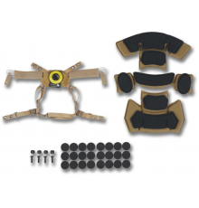 Підвісна система + подушки для шолому Team Wendy Cam Fit (R) GEN.2 V2 Койот