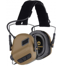 Тактичні навушники EARMOR M31 PLUS Койот