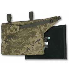 Каремат-сидушка Kiborg з балістичним пакетом 2 клас захисту Militex 20mm Cordura Pixel