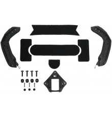 Комплект обвісу для шоломів з болтами FAST, MICH Чорний