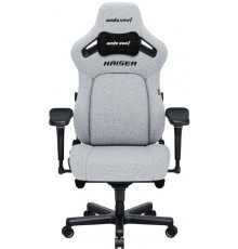 Крісло ігрове Anda Seat Kaiser 4 Size XL Gray Linen Fabric