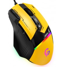 Ігрова дротова мишка GamePro GM300Y Yellow-Black