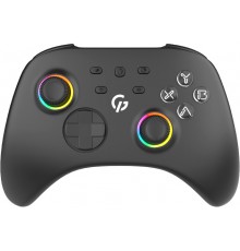 Бездротовий геймпад GamePro GPX13B 2.4G/BT 5.1/USB (Switch/PC/iOS/Android) RGB Black
