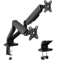 Настільне кріплення для двох моніторів OfficePro MA412B 17-32" Black