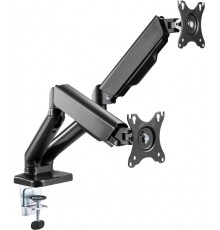 Настільне кріплення для двох моніторів OfficePro MA502 17-32" Black
