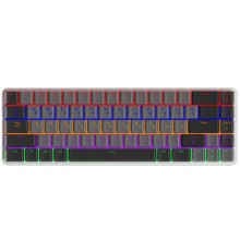 Бездротова механічна клавіатура GamePro MK122R Red Swich Low Profile Wireless Dark Gray