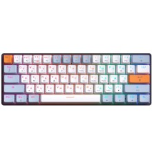 Дротова механічна клавіатура GamePro MK130R (Red) з Hot-Swap RGB Black