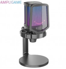 Конденсаторний USB Мікрофон Fifine Q6 Black
