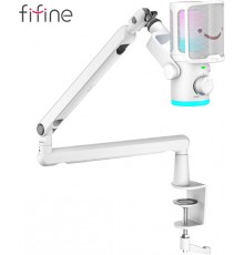 Конденсаторний USB Мікрофон Fifine TAM6W White