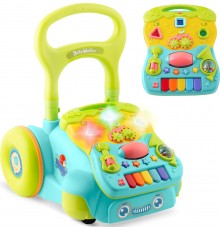 Каталка 2-в-1 інтерактивна Ricokids бірюзова