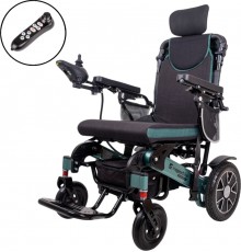 Електричний інвалідний візок inSPORTline Hawkie Evo Plus з регульованою спинкою 700 Вт