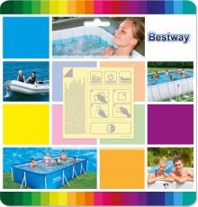 Водонепроникні ремонтні латки для надувних матраців Bestway 62091