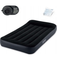 Надувний матрац з вбудованим електричним насосом 191x99x25 см INTEX 64146ND
