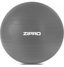 М'яч гімнастичний Zipro Anti-Burst 65 см, сірий