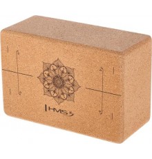 Блок для йоги KJ02 CORK HMS