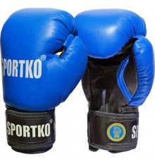 Боксерські рукавички SportKO PK1 - синій/M