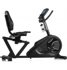 Велотренажер горизонтальний електромагнітний Zipro Iconsole+ Glow чорний