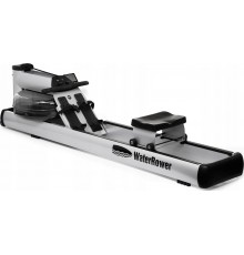 Веслувальний тренажер водний WaterRower M1 LoRise S4 Aluminum сірий
