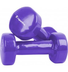 Вінілові гантелі inSPORTline Smoothbell 2 x 1 kg