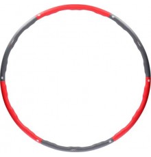 Масажний обруч Хула Хуп HHP002 HULA HOP 1,2KG 100CM HMS - червоно-сірий