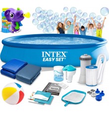 Басейн надувний 15в1 Intex 28158, 457 х 84 см