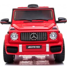 Дитяча акумуляторна машинка Mercedes AMG G63 Червона