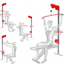 Приставка тяга верхня/нижня для лави K-Sport KSSL016