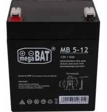 Автомобільний акумулятор 12V/5AH