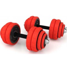 Гантелі HMS SGGX30 прогумовані 2 x 15 кг
