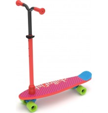 Самокат / скейтборд Chillafish Skatieskootie 2в1 - червоно-рожевий