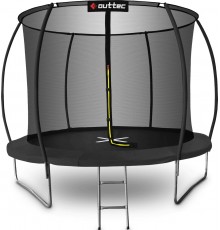 Батут OUTTEC Pumpkin з внутрішньою сіткою 10 футів 305 см чорний