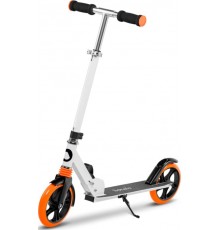 Дитячий самокат Lionelo Luca WHITE ORANGE