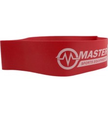 Гумова стрічка для вправ MASTER - червона