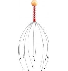 Масажер для голови inSPORTline Kutsuo - червоний