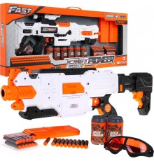 Велика дитяча рушниця 8+ аксесуарів + 48 м'яких куль Fast Pioneer Toy Gun