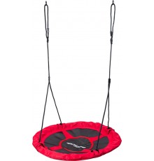 Садові гойдалки-гніздо 100 cm WORKER Lumpino - червоний