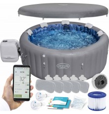 Джакузі-SPA надувне Bestway 6001T Lay-Z Santorini Pro 7-місне