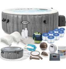 Джакузі-SPA надувне Intex 28440 4-місне + аксесуари