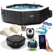 Джакузі-SPA надувне 10в1 INTEX 28458 4-місне