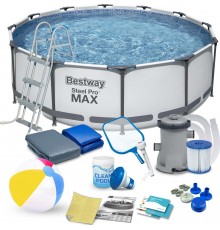 Басейн каркасний 17в1 Bestway 56418, 366x100 см