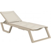 Шезлонг Siesta Rio, бежевий